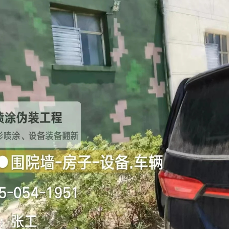 玉溪数码迷彩漆施工